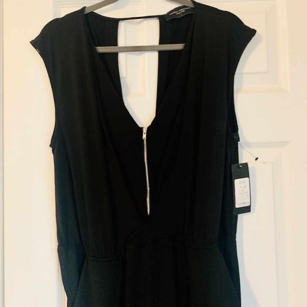 *New* Black sleeveless Akira Jumpsuit size Large